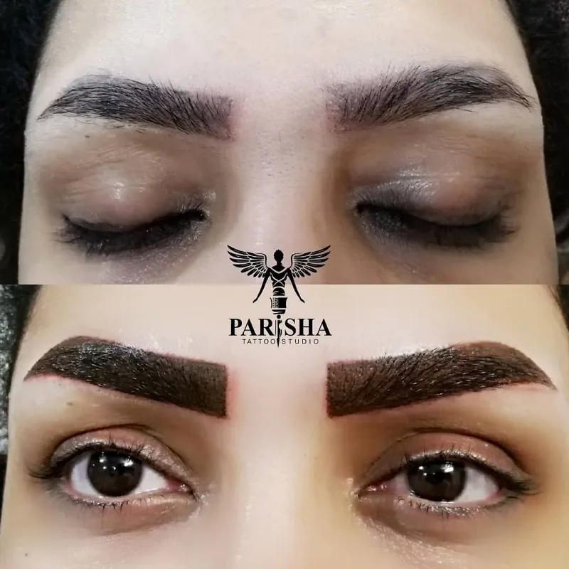 بعد از تتو ابرو میتوان کاشت ابرو انجام داد