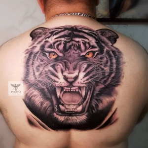 تاتو بدن مردانه